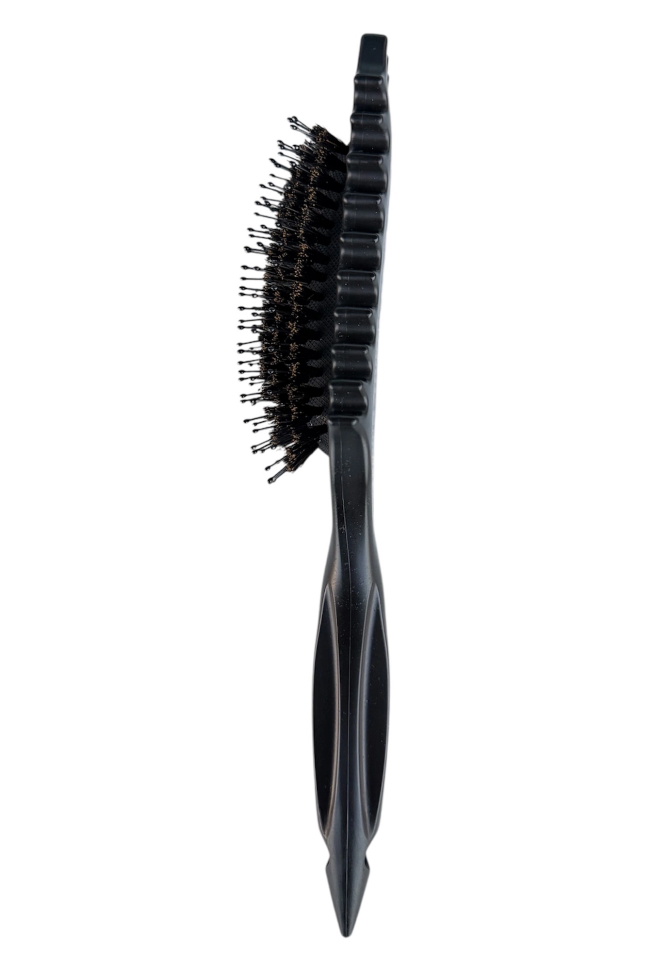 LOM1215 Curl Defining Styling Brush, Kıvırcık Kavisli 9 Sıra Bukle Belirginleştirme Fırçası (Siyah)