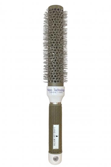 32 mm - Lom1312 Extra Uzun Gövde Salon Tipi Nano Teknoloji Seramik + Iyonik Termal Fön Saç Fırçası