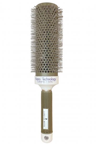 53 mm - Lom1314 Extra Uzun Gövde Salon Tipi Nano Teknoloji Seramik + Iyonik Termal Fön Saç Fırçası